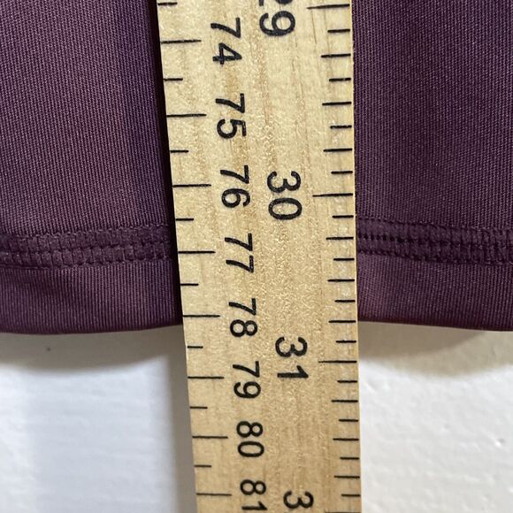 LegEnd Women's Burgundy Red Leggings W/ Pockets Small NWOT Activewear Fitness - Picture 7 of 8